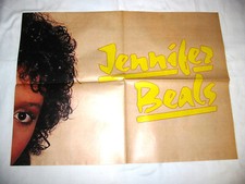 JENNIFER BEALS / SCORPIONS - Pop Rocky Poster - gefaltet - Sammlerstück