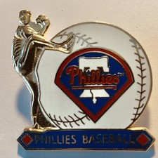 Philadelphia Phillies Pitcher Hat/Lapel Collectible Pin MLB Licensed GBP