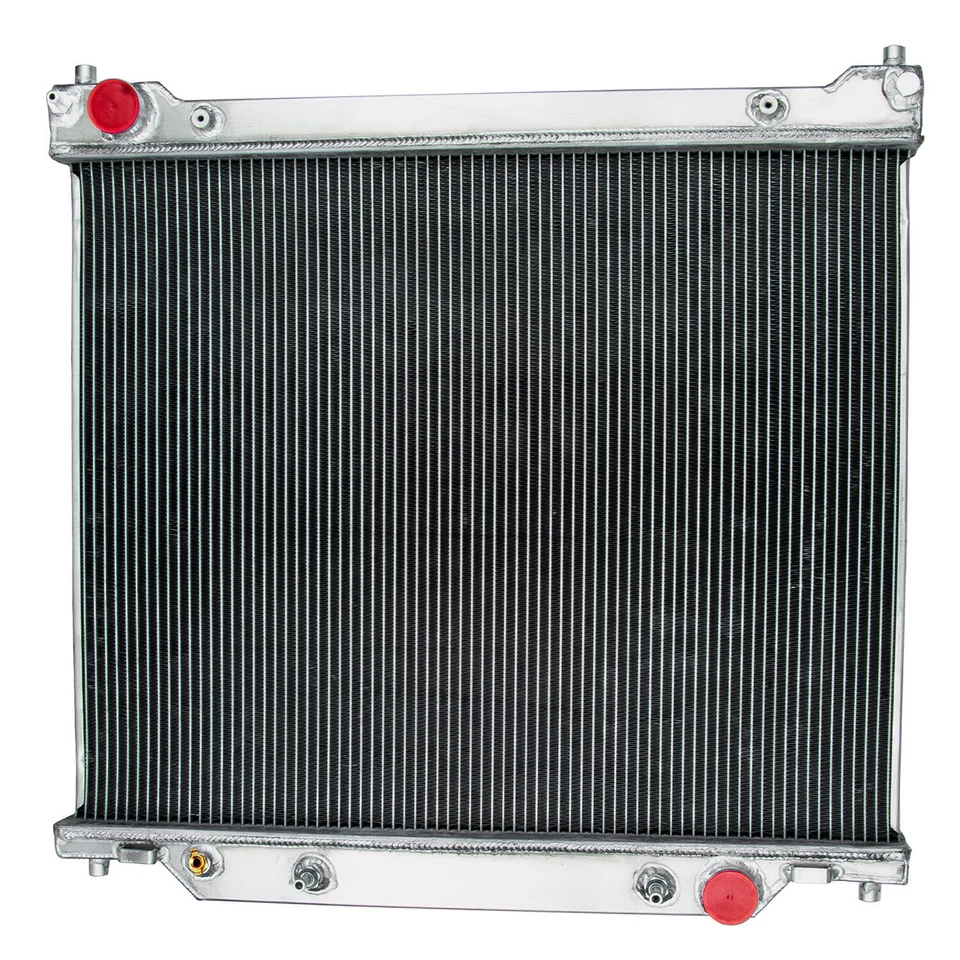 2 Row Aluminum Radiator for 1997~2014 Ford E-150 E-250 Econoline 4.2L 4.6L USA Foto 2 de 4