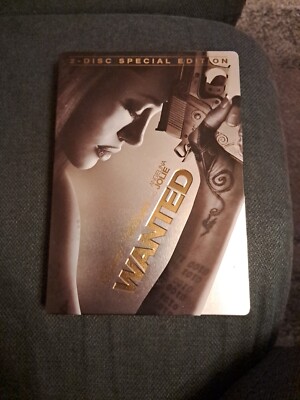 Wanted ( 2-Disc DVD Special Edition ) Steelbook / FSK18  / Angelina Jolie