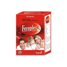 Feroplex Herbal &Natural Caps.For Iron Deficiency &Anemia,Increase RBC,Ayurvedic