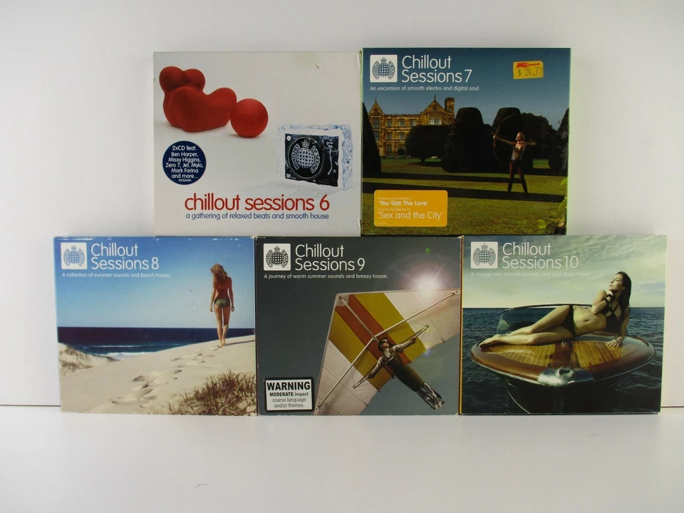 Chillout Sessions 2,3,4,5,6,7,8,9,10,11,12,13,14,15 Ministry Of Sound Foto 4 de 4