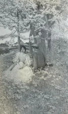 1897 Vintage Illustration Howard Pyle Love and Death