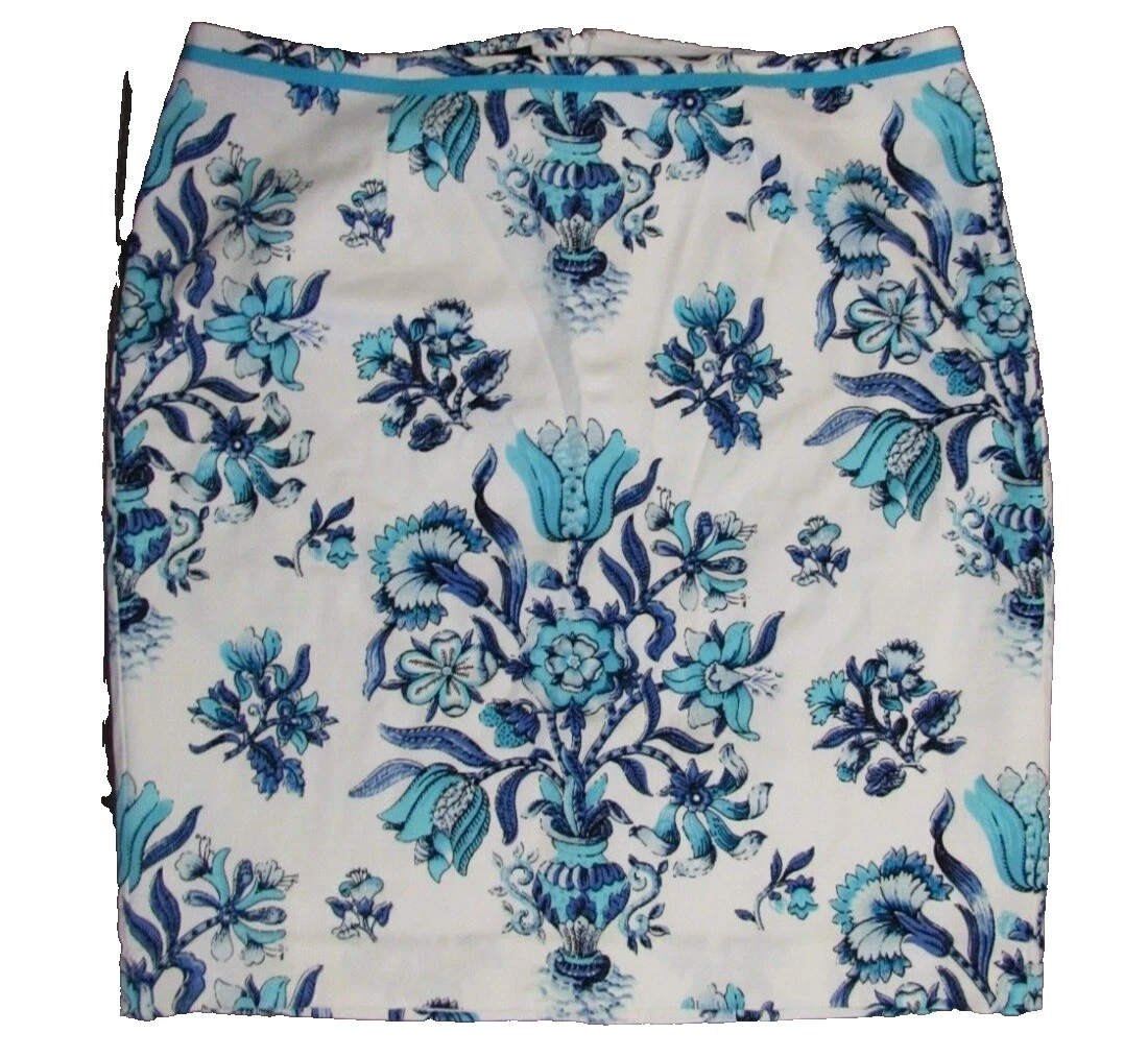 Cotton Business Floral Skirts for Women
