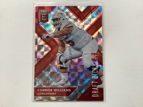 Connor Williams 2018 Panini Elite Aspirations #ed 28/49 Rookie Card # 141