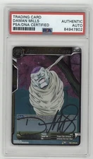 PSA Signed Daman Mills Dragon Ball Super Agony Of Hell Frieza TB1-079 UC