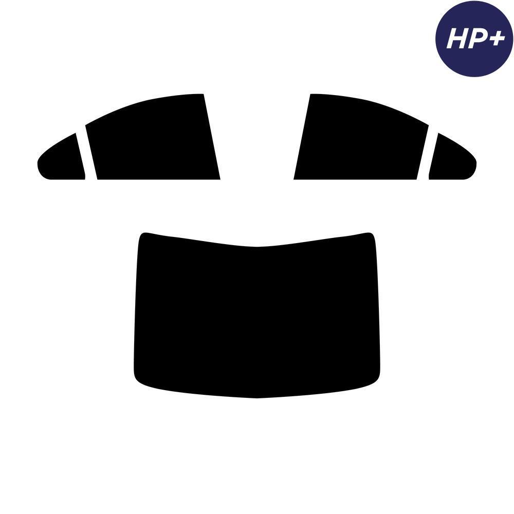 Voorgesneden Raamfolie voor-Volvo S60 4-Deurs Berline 2000-2009 Voorzijden ( 20% Donkere rook