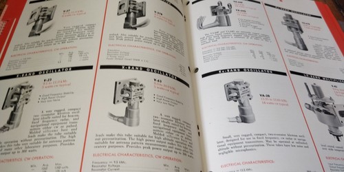1950's Varian Associates ~ Catalog ~ Oscillators & More ~ 36 pages - 第 9/12 張圖片