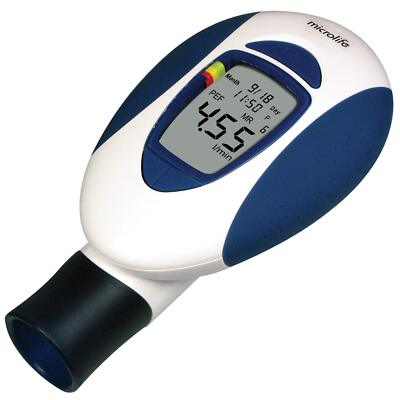 Microlife Pf-100 Microlife Peak Flow  Asthma Meter - Expiratory Flow Pef and Fev