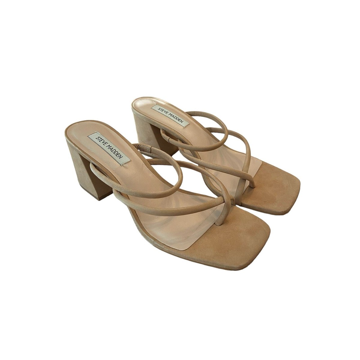 Tan Suede Steve Madden Honey Revolve Steve Madden Effie Block Heel