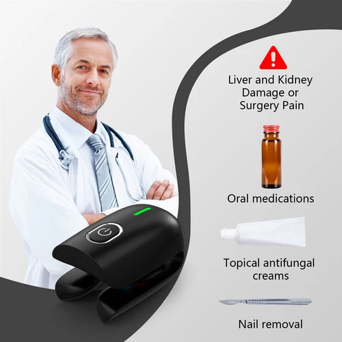 Toenail Fungus Laser Treatment Device Finger Nail Anti Fungal Infection Discolor - Picture 9 of 11