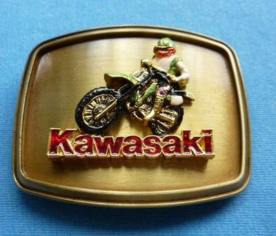 kawasaki belt buckle