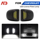 LED License Plate Lights For Chevy Silverado GMC Sierra 1500 2500 3500 Cadillac