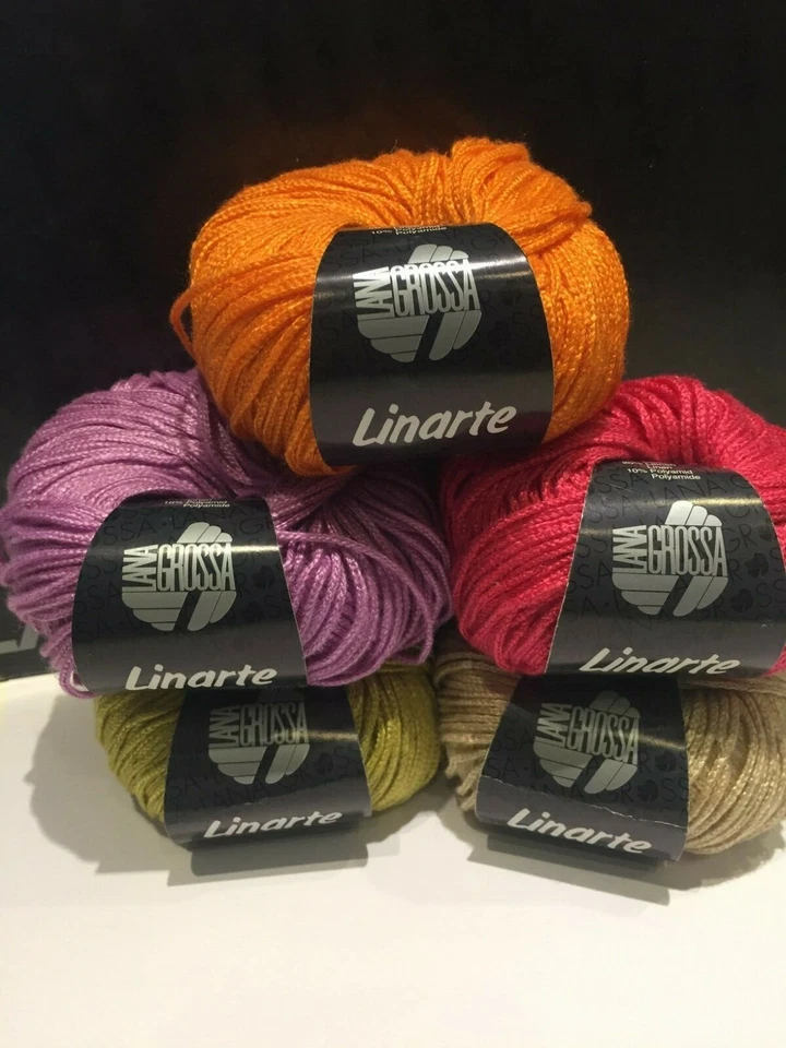 LANA GROSSA Garn "Linarte" aus Geschäftsaufgabe zum Sonderpreis - Bild 2 von 3