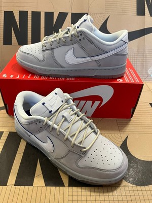 Nike Size 11 Leather Sneaker Dunk Low Wolf Grey Pure Platinum Dunk Low GS  main image 4