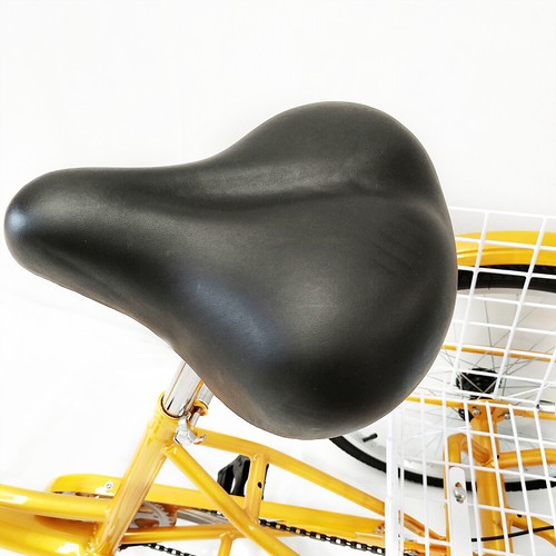 24 Zoll Erwachsene Dreirad 6 Gang 3 Räder Fahrrad Seniorenrad Tricycle mit Korb - Afbeelding 40 van 57