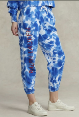 tie dye polo joggers