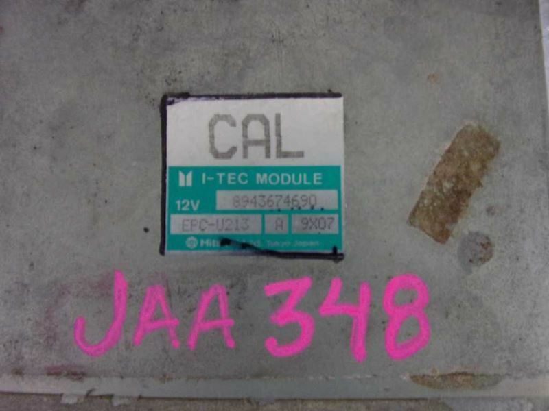 1989-1990 Isuzu Trooper 2.6L Engine ECM Electronic Control 1989-1990 Isuzu Trooper 2.6L Engine ECM Electronic Control