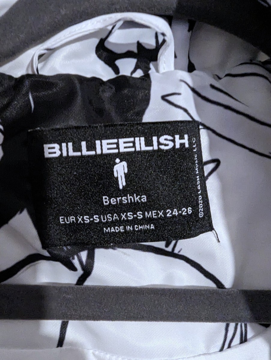Billie Eilish x Bershka - Gilet - Quilted - Anime - XS