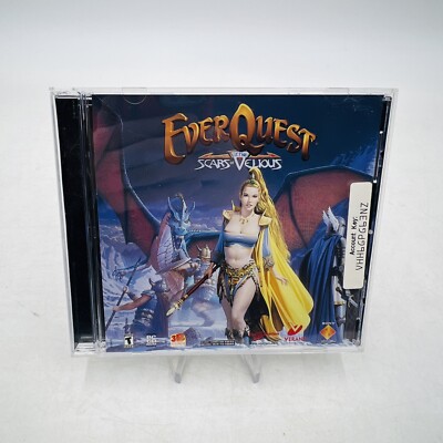 EverQuest The Scars of Velious PC CD ROM 2000 Sony MMORPG Expansion B2G2