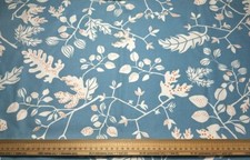 IKEA Gunilla Cotton Fabric Blue And Orange. Discontinued. 2m