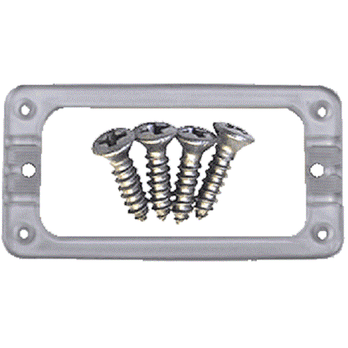 TV Jones Ring Gretsch Style mit Schrauben EM2 Silber - Bild 1 von 1