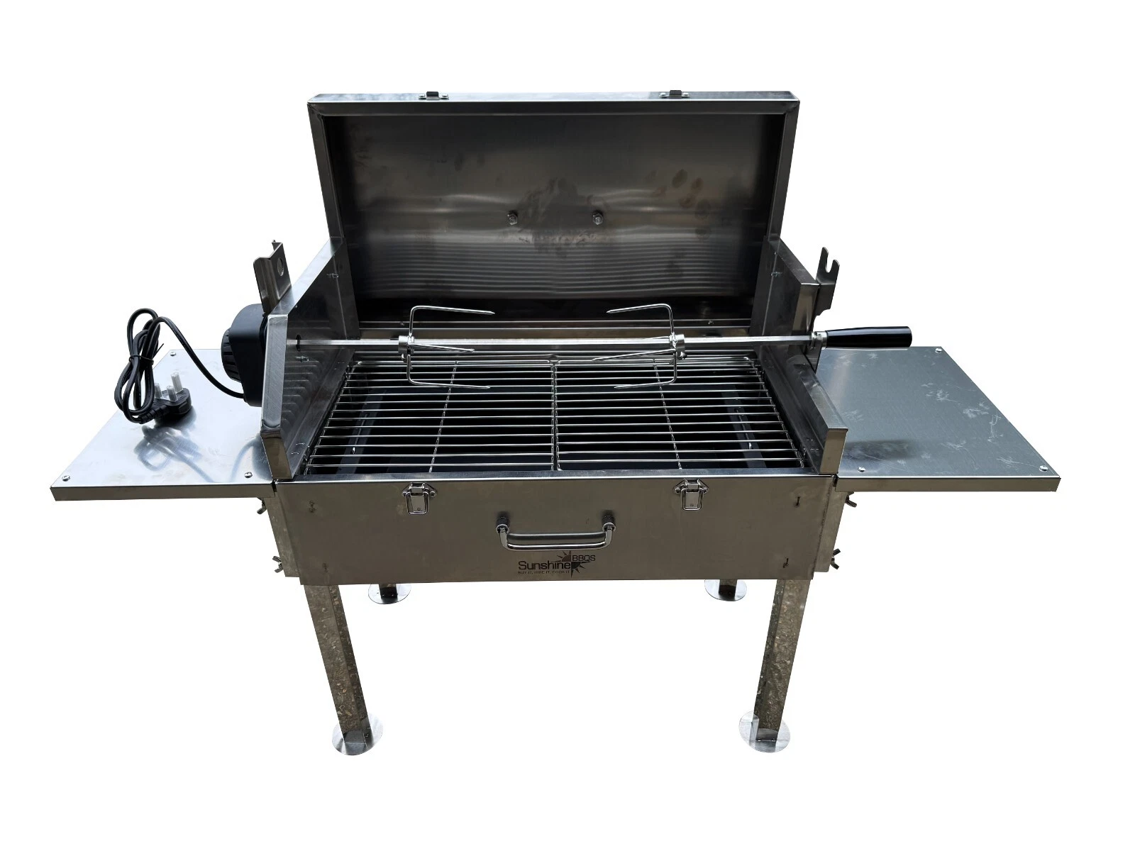 Electric Rotisserie BBQ Grill, Stainless Steel, Portable Outdoor Barbecue EV-10
Opens in a new windo