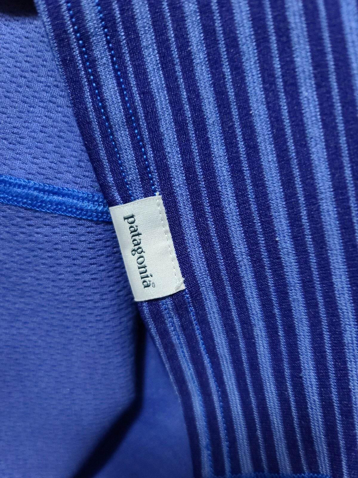 Patagonia 1/2 Zip Base Layer Pullover Shirt Women's Extra Small Blue XS   B31