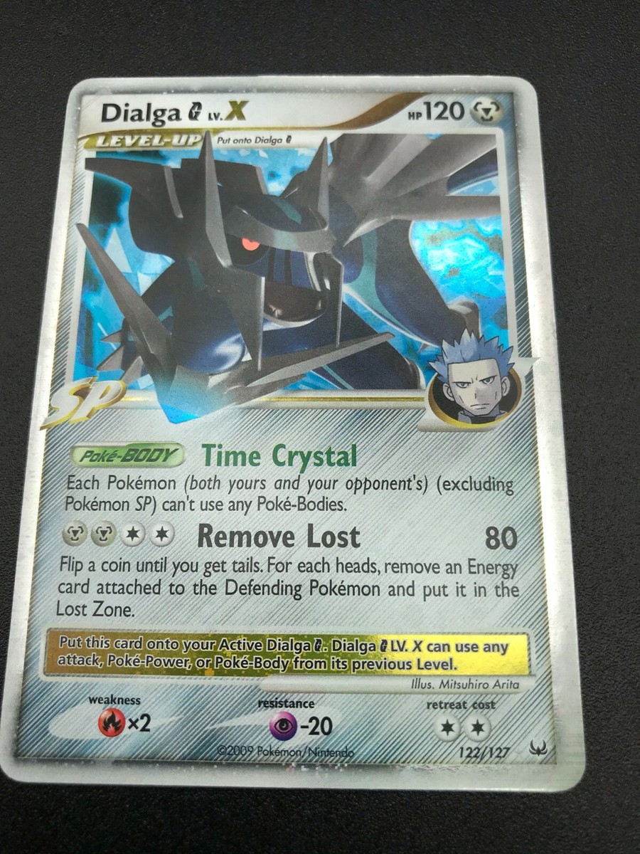 DIALGA G LV.X Ultra Rare 122/127 Platinum (Base Set) Holo Pokemon
