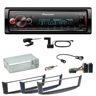 Pioneer MVH-S520DAB Bluetooth Digitalradio FLAC USB Einbauset Smart ForTwo 450