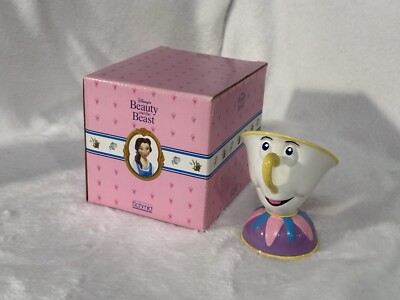 Schmid Disney Beauty & The Beast Chip the Teacup Ceramic Music Box-Be Our Guest