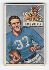 1951 Bowman #25 Doak Walker Poor