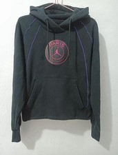 Nike Air Jordan Paris Sanit Germain Mujer’s Negro Polar Pullover Sudadera con Capucha