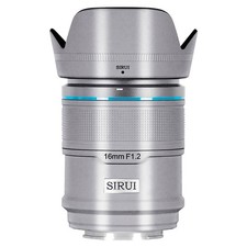 SIRUI Sniper 16mm F1.2 APS-C Auto Focus Cine Lens Silver f/Fujifilm X-Mount