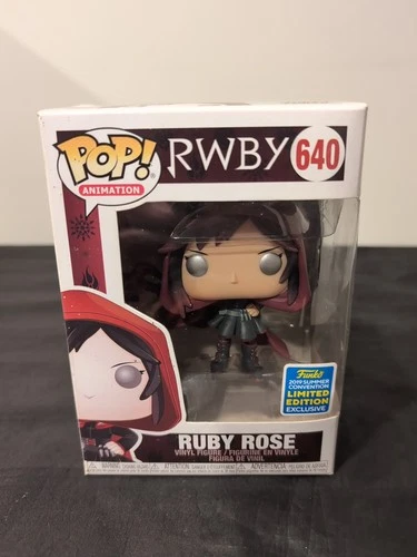 Funko POP! Animation Rwby #640 Ruby Rose 2019 Summer Convention Limited Edition