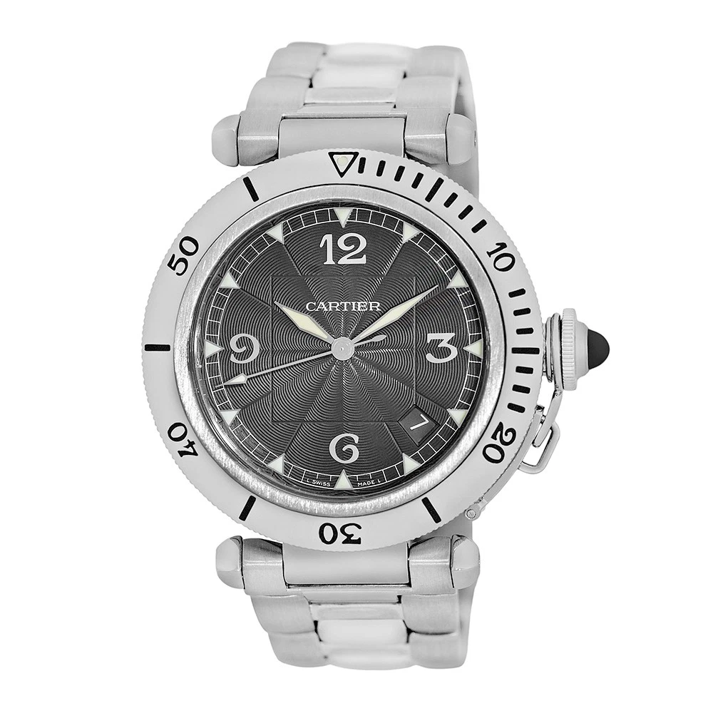 Cartier Pasha 38mm ステンレス　クォーツ Cartier Pasha - 38 mm, Stainless Steel for sale | eBay