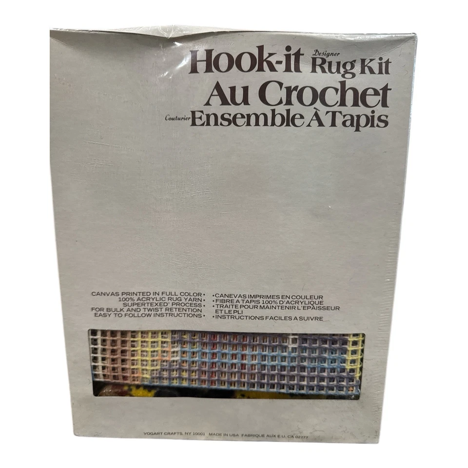 Kit de alfombra Vogart Crafts Hook It de colección estufa Potbelly #4333 20"x27" sellada Foto 2 de 4