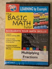 The Basic Math Tutor: Multiplying Fractions (DVD) *NEW & SEALED* -freepostage