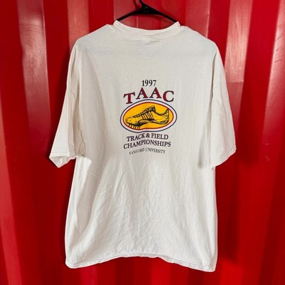 VINTAGE 90's HANES BEEFY '97 TAAC TRACK & FIELD CHAMPIONSHIPS T-SHIRT / XL