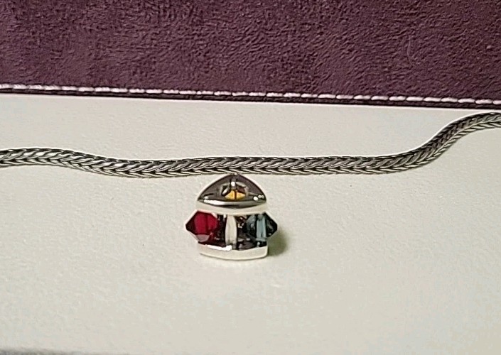 Authentic Retired EUC Trollbead Winter Jewel Silv… - image 2