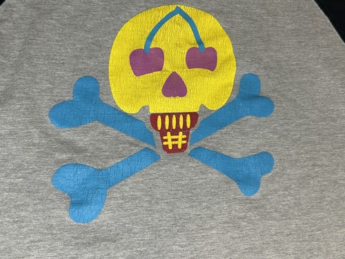 BBC ICE CREAM Raglan Baseball Herren XL Rap Y2K Vintage Pharrell Clipse Skateboard - Bild 2 von 8