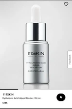 111 skin Hyaluronic Acid Aqua Booster MSRP: $135