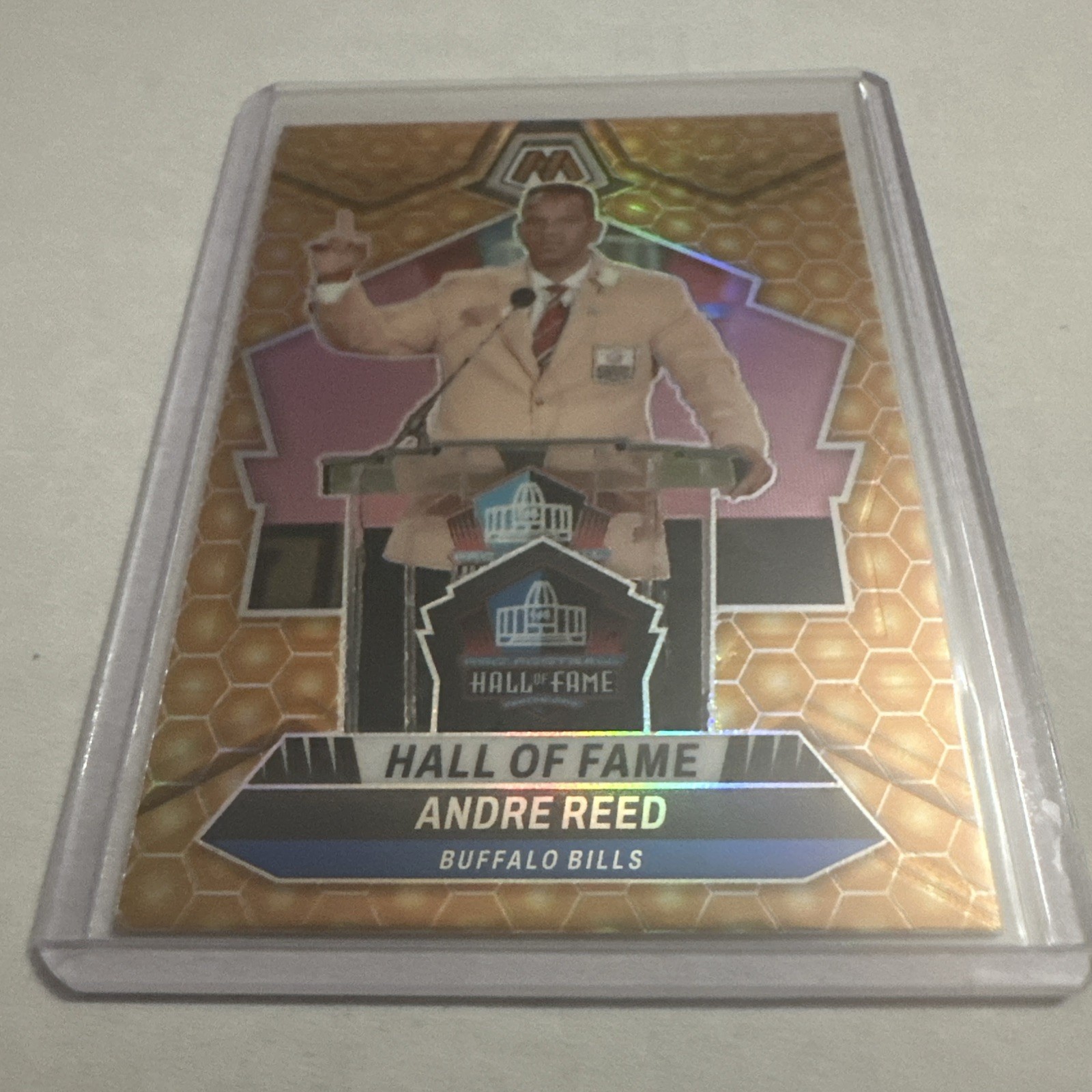 2024 Panini Mosaic - Hall of Fame Andre Reed #300 Honeycomb Prizm
