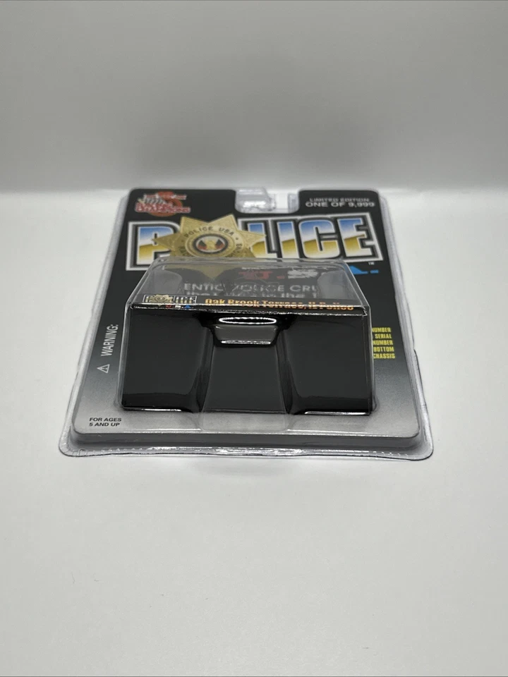 RACING CHAMPIONS POLICE U.S.A. 92 CHEVY CAPRICE OAK BROOK TERRACE IL POLICE NEW - Image 3 of 4