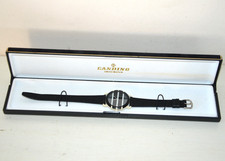Alte Uhr CANDINO SWISS MADE ohne Ziffer Lederarmband neu Box Vintage