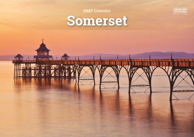 Somerset A5 Calendar 2027, Wall Calendars, Month To View, Travel, Gift - Image 4