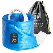 Dawnerz Tow Strap Heavy Duty 30 Ft 150 000 Mbs Lbs Brand New Dawnerz Tow Strap Heavy Duty 30 Ft 150 000 Mbs Lbs Brand New
