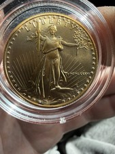 1986 1/2oz Gold Eagle Absolutely Stunning Copper Tone 5400.00 per troy oz