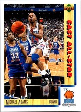 1991-92 Upper Deck Michael Adams All Star International (Spanish)