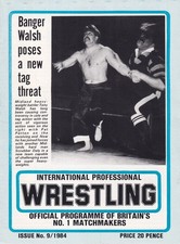 INTERNATIONAL PROFESSIONAL WRESTLING - Blackpool 23 Apr 1983 Big Daddy Faulkner